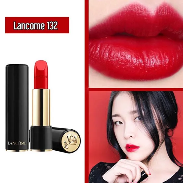Son Lancôme 132 Caprice Màu Đỏ Tươi
