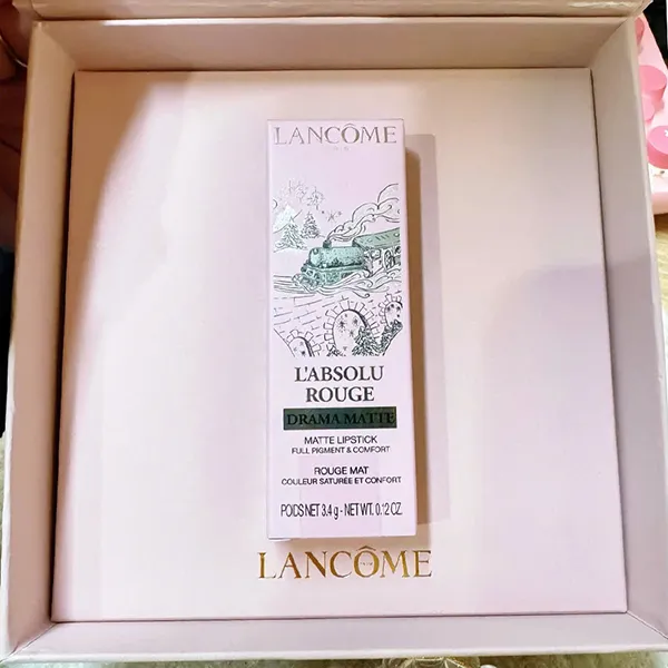 Son Lancôme L'Absolu Rouge Drama Matte Limited 025 Pink Màu Hồng