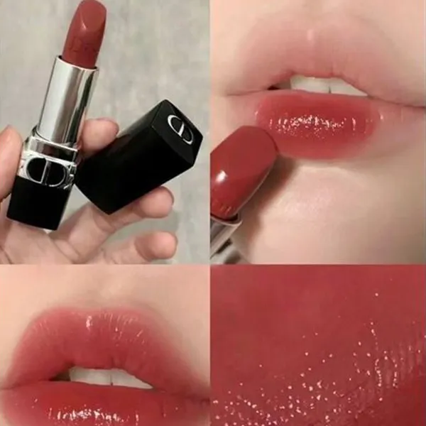 Son Lì Dior Rouge Satin 720 Icone Lipstick Màu Hồng Gỗ