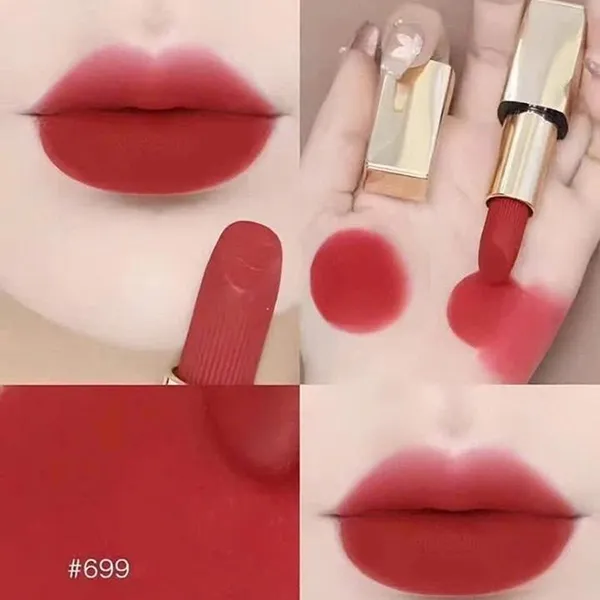 Son Lì Estée Lauder Pure Color Matte Lipstick N° 699 Thrill Me Màu Đỏ Cam