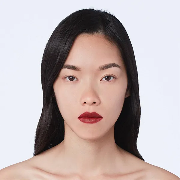 Son Lì Gucci Louisa Red Matte 506 Màu Đỏ Cherry