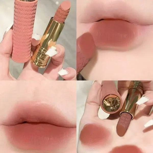 Son Lì Lancôme L'absolu Rouge 221 Dramatised Nude Màu Đỏ Nâu