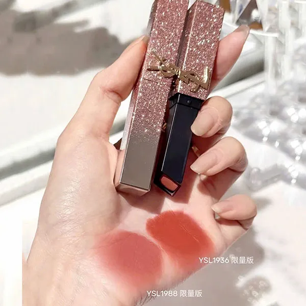 Son Lì Yves Saint Laurent YSL The Slim 1988 Nude Atelier Màu Hồng Nude (Kèm Túi Giấy)