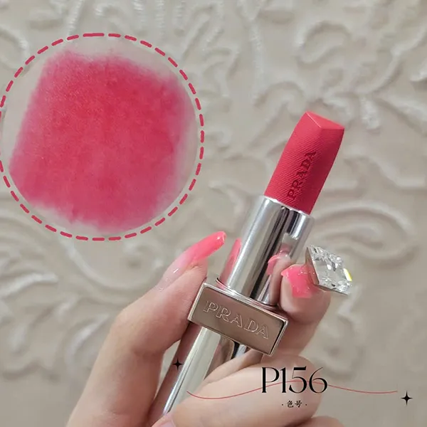 Son Prada Monochrome Hyper Matte P156 Candy Màu Hồng