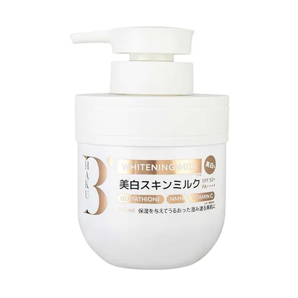 Sữa Dưỡng Thể Cấp Ẩm Dưỡng Sáng Da B’Haku Whitening Milk 360ml