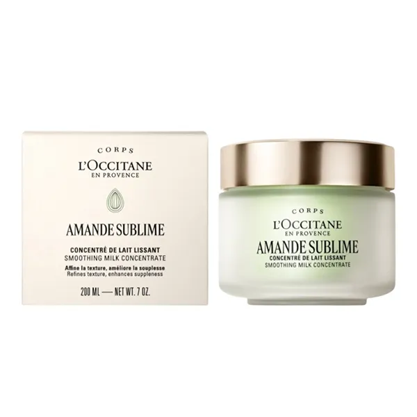 Sữa Dưỡng Thể Hạnh Nhân L'Occitane Amande Sublime Smoothing Milk Concentrate 200ml