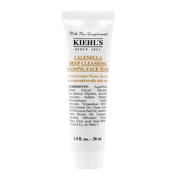 Set 3 Tuýp Sữa Rửa Mặt Sạch Sâu Hoa Cúc Kiehl's Calendula Deep Cleansing Foaming Face Wash