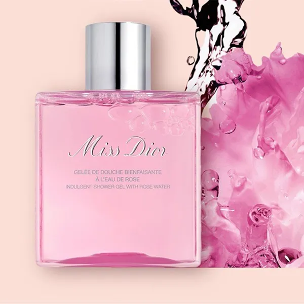 Sữa Tắm Hương Hoa Dior Miss Dior Indulgent Shower Gel With Rose Water 175ml