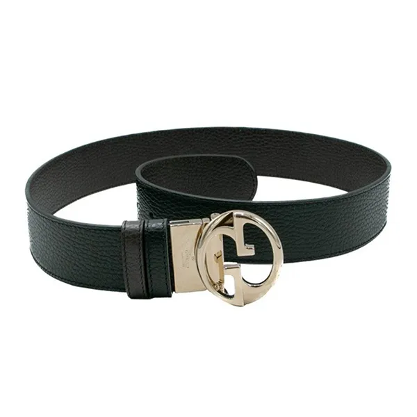 Thắt Lưng Nam Gucci Calfskin 1973 Reversible Belt Black And Brown Màu Đen - Nâu Size 85 (Bản 3.8cm)