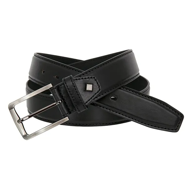 Thắt Lưng Nam Gianni Conti Men's Hazel Genuine Leather Belt Black 9405243-40-10 Màu Đen Size 130