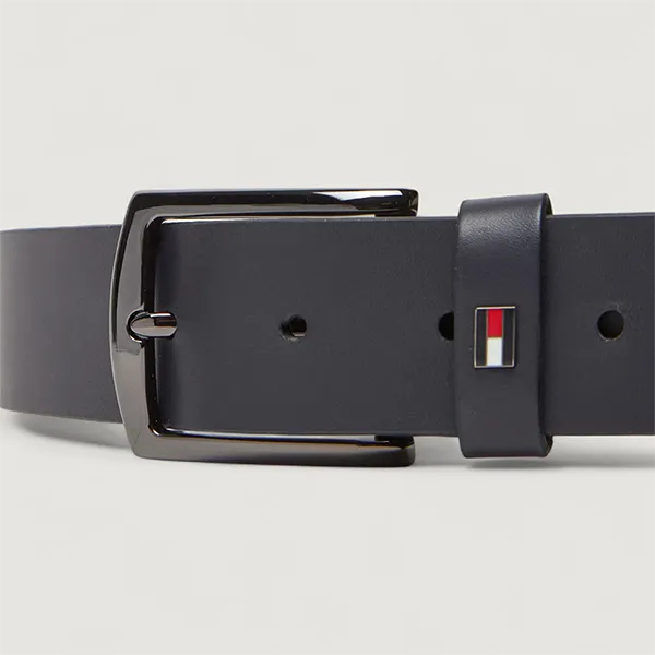 Thắt Lưng Nam Tommy Hilfiger AM0AM13536_DW6 Bản 3.5cm Màu Xanh Đen Size 90