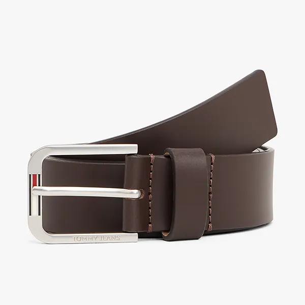 Thắt Lưng Nam Tommy Hilfiger AM0AM13686_GUE Bản 3.5cm Màu Nâu Size 90