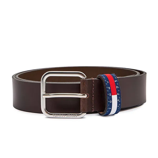 Thắt Lưng Nam Tommy Hilfiger AM0AM13688_GUE Bản 3.5cm Màu Nâu Size 90