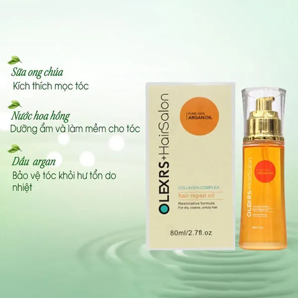 Tinh Dầu Dưỡng Tóc Olexrs HairSalon Collagen Complex 80ml