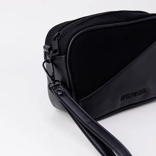 Túi Cầm Tay Nam Antony Morato Clutch MMAB00347-FA210076_9000 Màu Đen