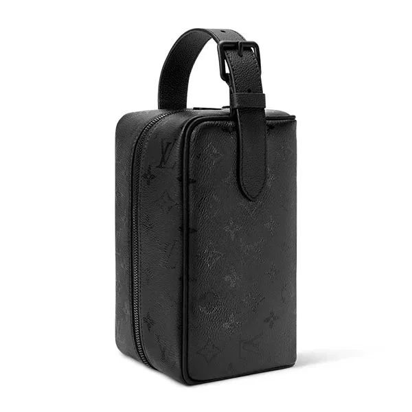 Túi Cầm Tay Nam Louis Vuitton LV Locker Dopp Kit M26810 Màu Đen