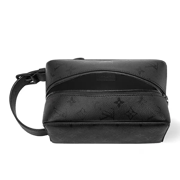Túi Cầm Tay Nam Louis Vuitton LV Locker Dopp Kit M26810 Màu Đen