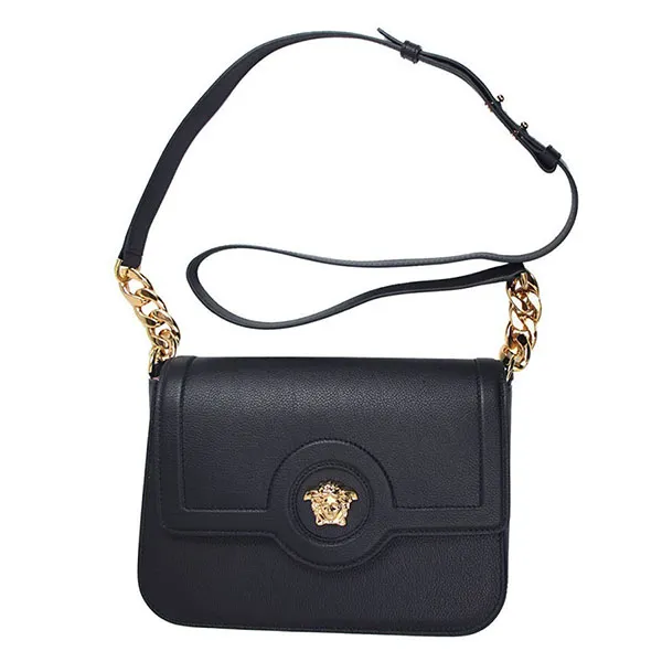 Túi Đeo Chéo Nữ Versace Medusa 1015535 DVIT2T 1B00V Màu Đen