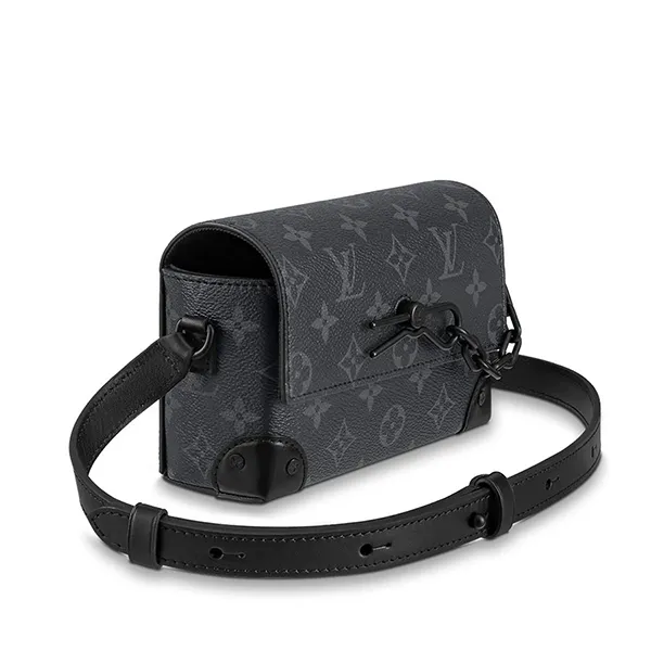 Túi Đeo Chéo Nam Louis Vuitton LV Steamer Wearable M81783 Màu Đen