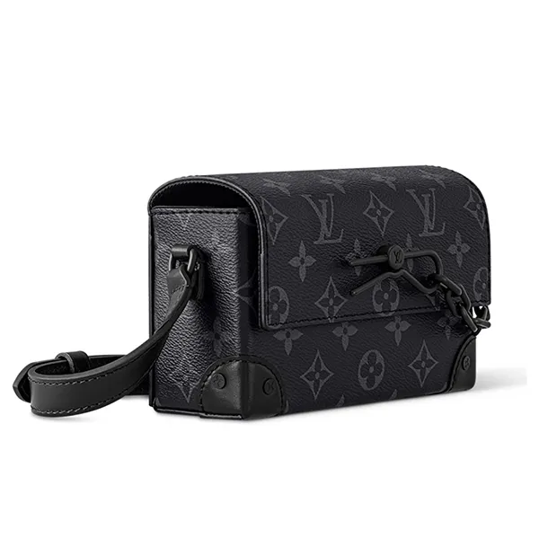 Túi Đeo Chéo Nam Louis Vuitton LV Steamer Wearable M81783 Màu Đen