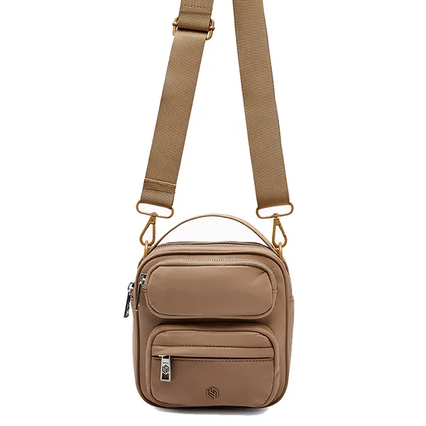 Túi Đeo Chéo Nam Lyn Duncan Mini Crossbody Bag L26CBWA171 Màu Beige