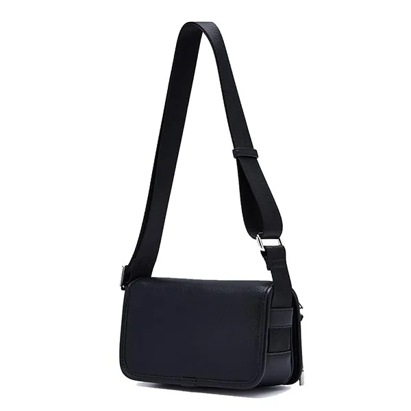 Túi Đeo Chéo Nam Lyn Jacob Infinite Crossbody Bag - Black L26CBWC020 Màu Đen