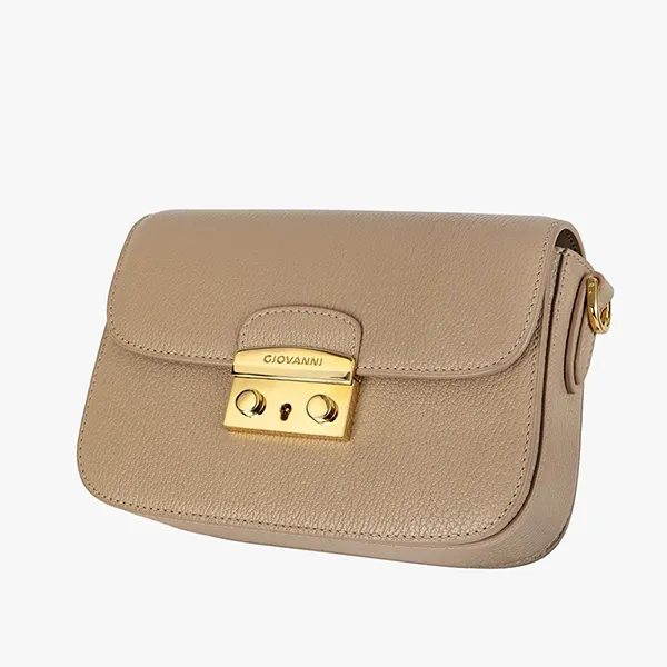 Túi Đeo Chéo Nữ Giovanni DLD0235-1 Màu Be