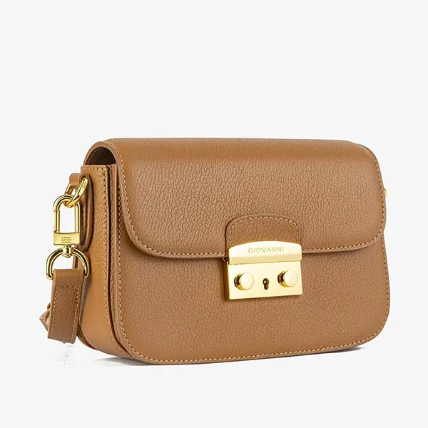 Túi Đeo Chéo Nữ Giovanni DLD0235-1 Màu Nâu