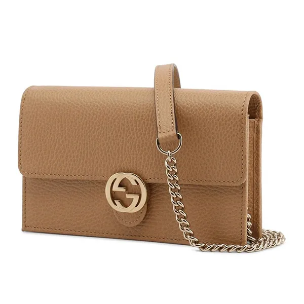Túi Đeo Chéo Nữ Gucci Interlocking G Crossbody Bag 615523-CAO0G-2754 Màu Beige