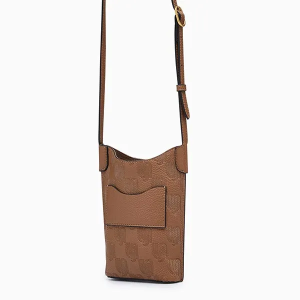 Túi Đeo Chéo Nữ Lyn Blondie Infinite Phone Bag - Brown L26CWWA012 Màu Nâu