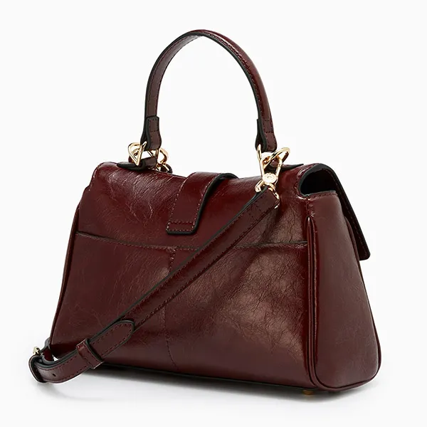 Túi Đeo Chéo Nữ Lyn Cora S Shoulder Bag - Dark Red L25FBWB035 Màu Đỏ