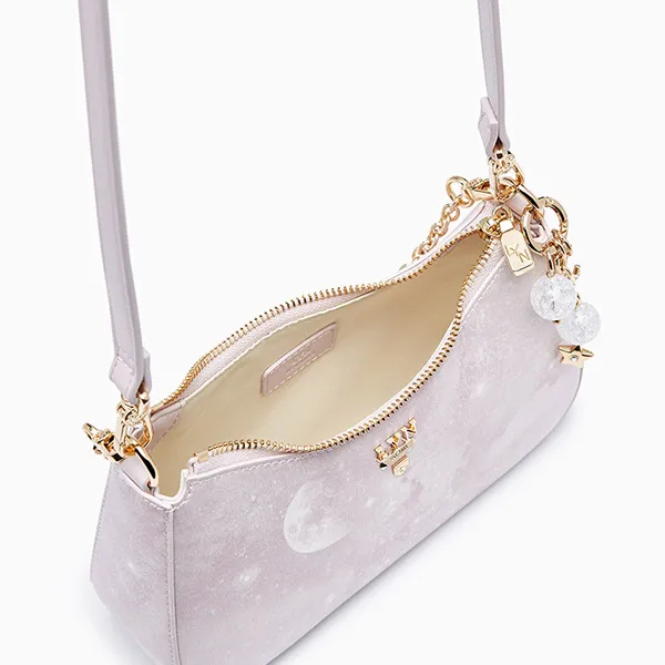 Túi Đeo Chéo Nữ Lyn Cosmic Tricia Sky Shoulder Bag - Printed Pink L25FBWA113 Màu Hồng