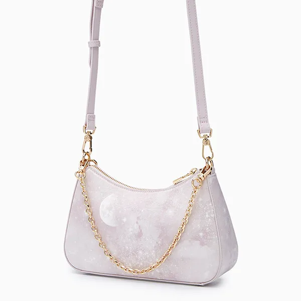 Túi Đeo Chéo Nữ Lyn Cosmic Tricia Sky Shoulder Bag - Printed Pink L25FBWA113 Màu Hồng
