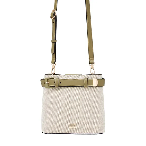 Túi Đeo Chéo Nữ Lyn Marshall L Bucket Bag Green L26CBWA132 Màu Trắng - Xanh