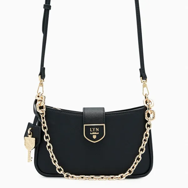 Túi Đeo Chéo Nữ Lyn Re-Edit Casia Athella Shoulder Bag Black L26CBWA115 Màu Đen