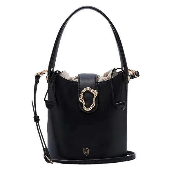 Túi Đeo Chéo Nữ Lyn Vary Infinite Bucket Bag Black L26CBWB019 Màu Đen