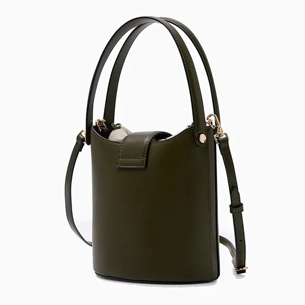Túi Đeo Chéo Nữ Lyn Vary Infinite Bucket Bag Dark Green L26CBWB019 Màu Xanh Green