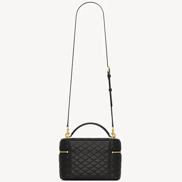Túi Đeo Chéo Nữ Yves Saint Laurent YSL Gaby Vanity Large In Lambskin 8515721EL071000 Màu Đen