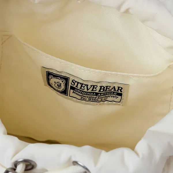 Túi Đeo Chéo Nữ WHOAU Padded Bucket Bag WHBGF4V22A Màu Cream