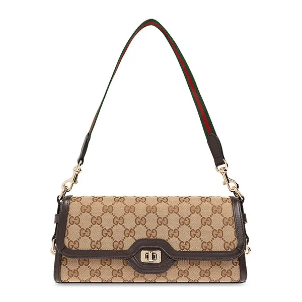 Túi Đeo Vai Nữ Gucci Luce Small 786027-FADAC-9762 Shoulder Bag Màu Nâu