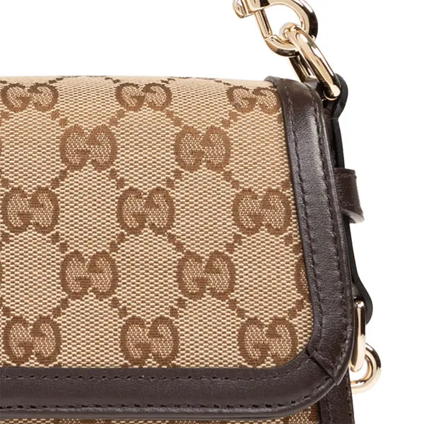 Túi Đeo Vai Nữ Gucci Luce Small 786027-FADAC-9762 Shoulder Bag Màu Nâu