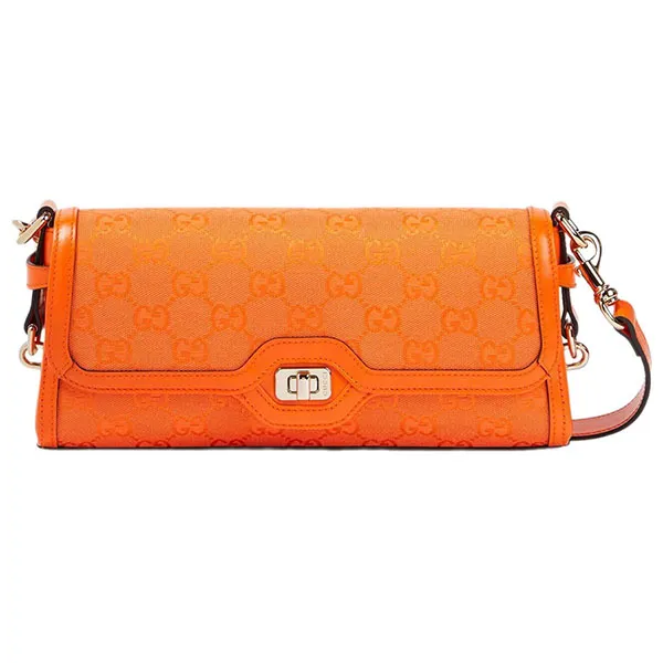 Túi Đeo Vai Nữ Gucci Original Small Shoulder Bag Màu Cam
