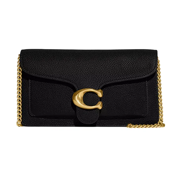 Túi Đeo Vai Nữ Coach Tabby Chain Clutch Shoulder Bag CE772 Màu Đen