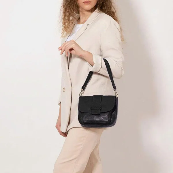 Túi Đeo Vai Nữ Gianni Conti 913441-10 Màu Đen