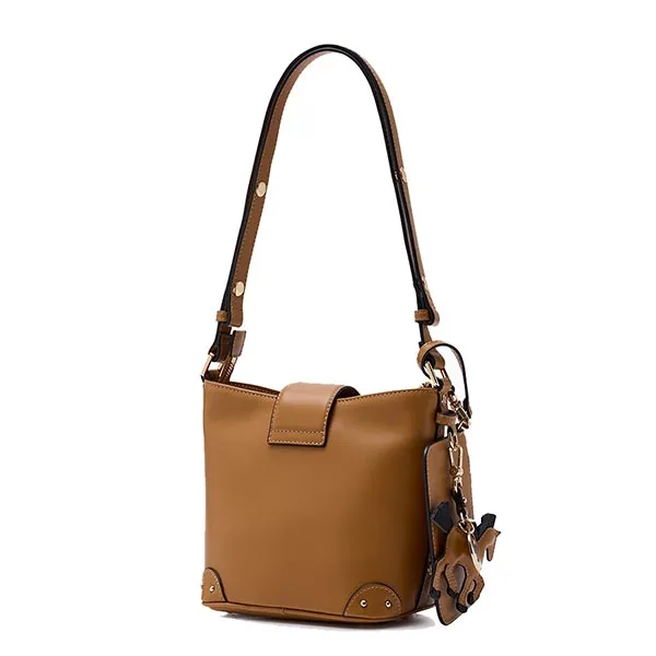 Túi Đeo Vai Nữ Lyn Arizonia Infinite Bucket Bag - Brown L26CBWA083 Màu Nâu