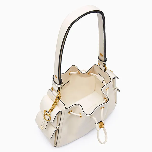 Túi Đeo Vai Nữ Lyn Atelier M Bucket Bag L26CBWB029 Light Beige Màu Kem