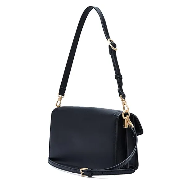 Túi Đeo Vai Nữ Lyn Atelier M Shoulder Bag - Black L26CBWB030 Màu Đen