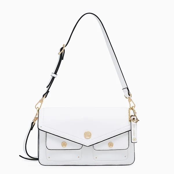 Túi Đeo Vai Nữ Lyn Atelier M Shoulder Bag - White L26CBWB030 Màu Trắng