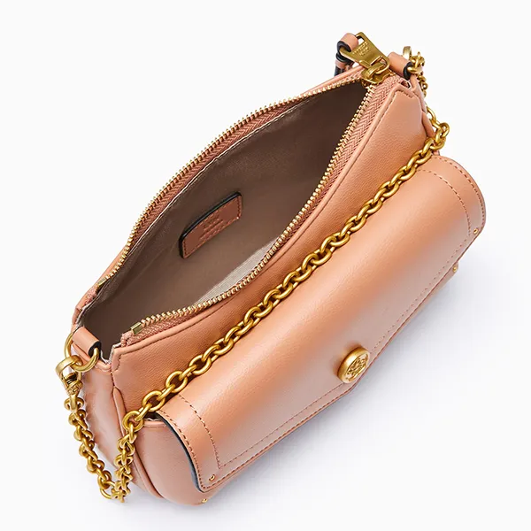 Túi Đeo Vai Nữ Lyn Atelier S Shoulder Bag L26CBWB031 Dark Orange Màu Cam