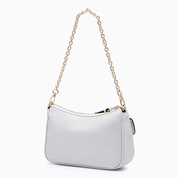 Túi Đeo Vai Nữ Lyn Atelier S Shoulder Bag L26CBWB031 Light Grey Màu Trắng Xám